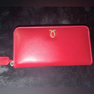 Red Leather Wallet
